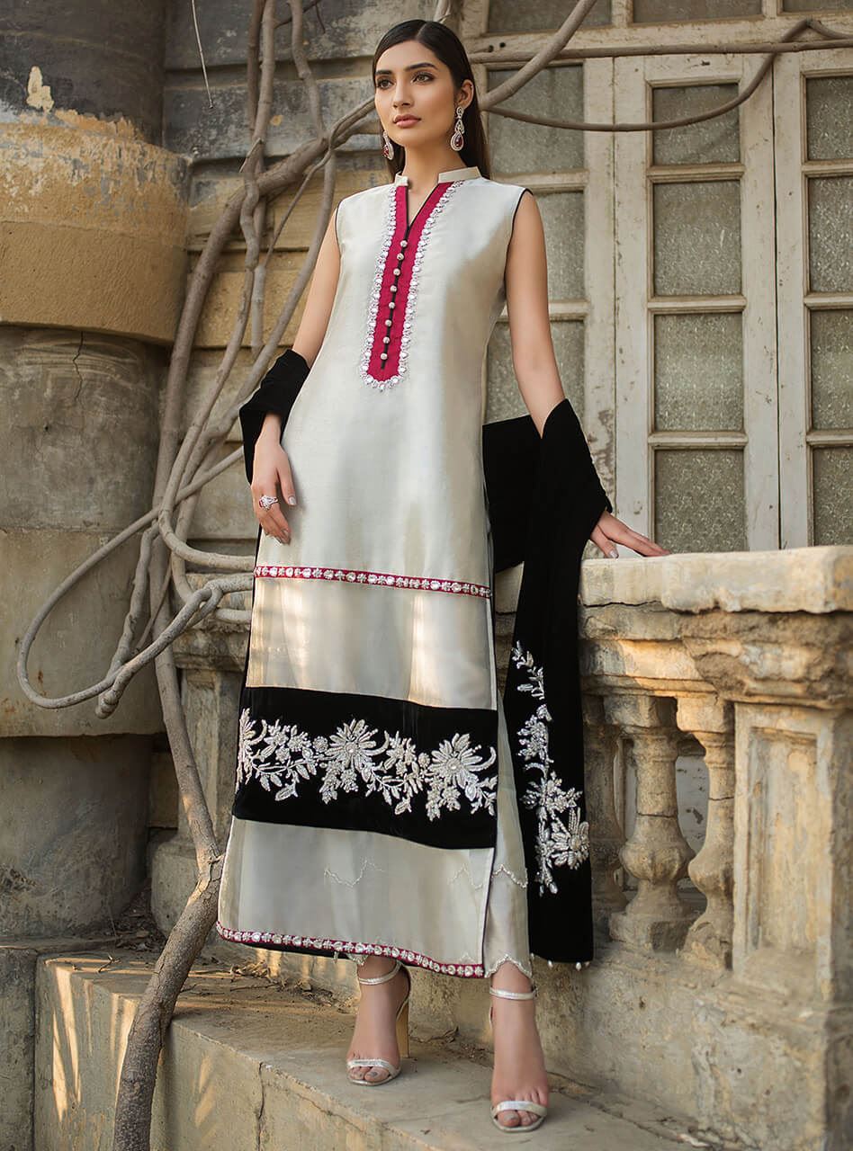 Zainab Chottani | Semi Formals | PACIFIC PEARL - Riwayat-e-Khas