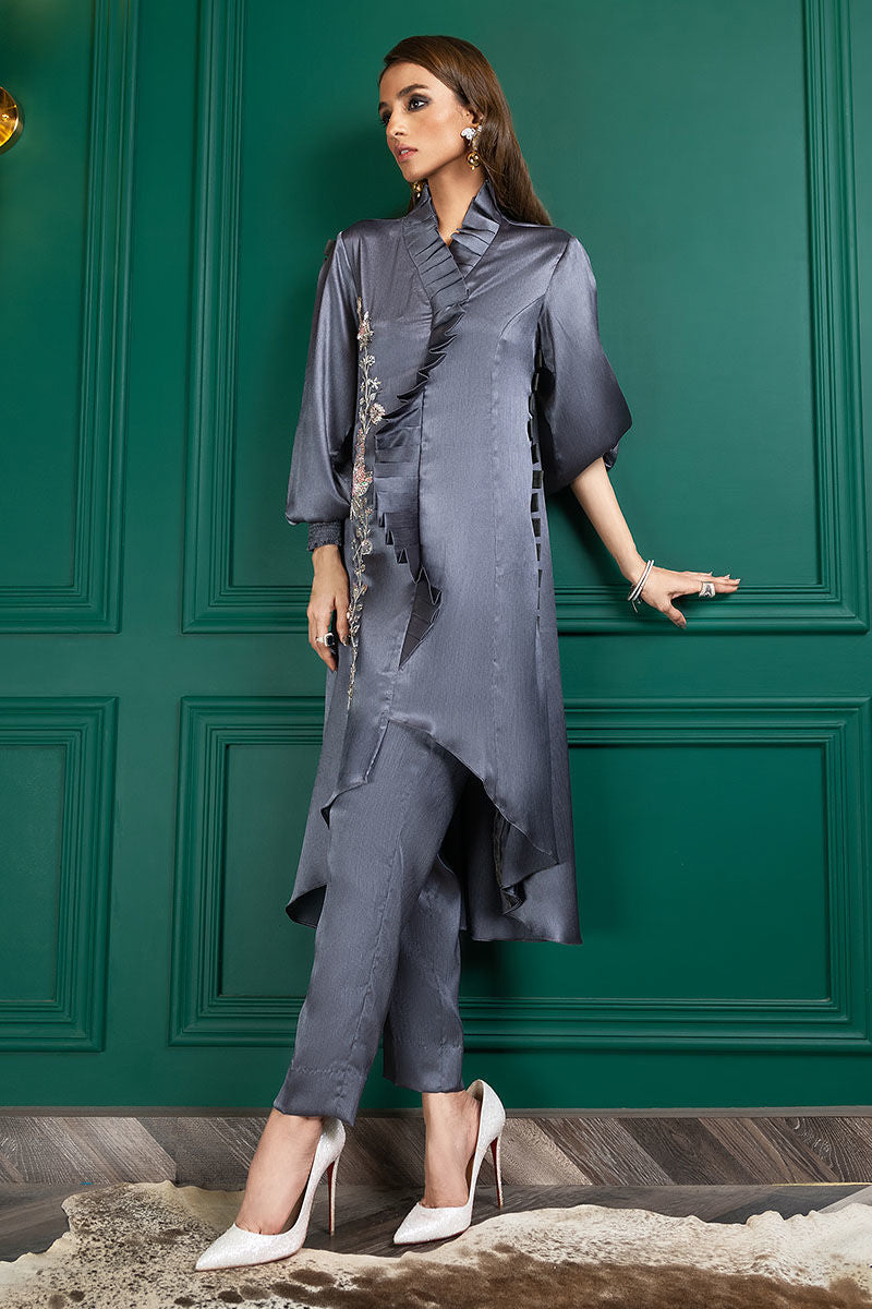 Wardha Saleem | Luxury Pret Fusion Wear | WS22-031 - Riwayat-e-Khas
