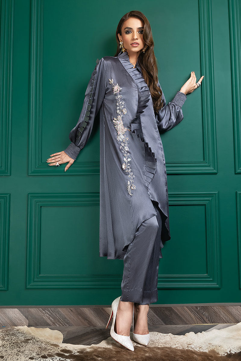 Wardha Saleem | Luxury Pret Fusion Wear | WS22-031 - Riwayat-e-Khas