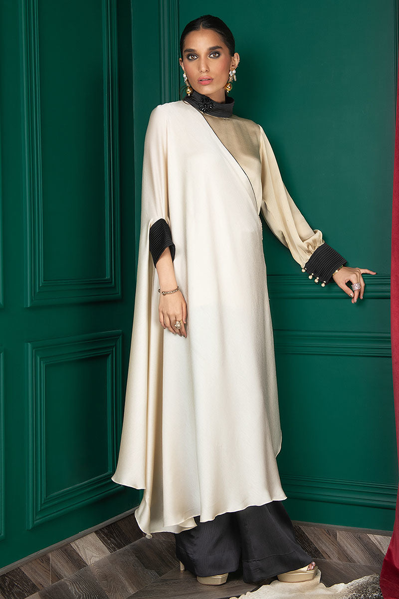 Wardha Saleem | Luxury Pret Fusion Wear | WS22-023 - Riwayat-e-Khas