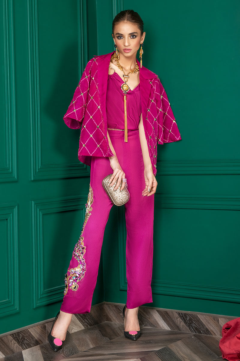 Wardha Saleem | Luxury Pret Fusion Wear | WS22-027 - Riwayat-e-Khas