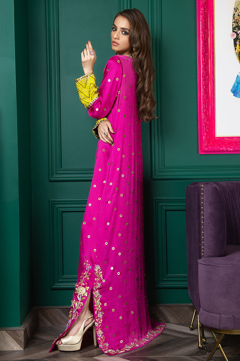 Wardha Saleem | Luxury Pret Fusion Wear | WS22-035 - Riwayat-e-Khas