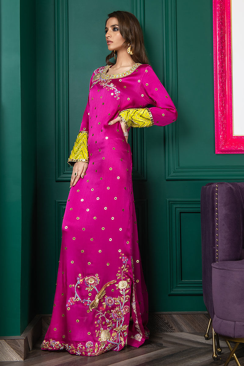 Wardha Saleem | Luxury Pret Fusion Wear | WS22-035 - Riwayat-e-Khas