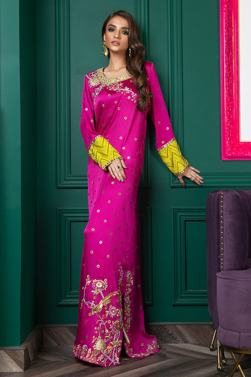 Wardha Saleem | Luxury Pret Fusion Wear | WS22-035 - Riwayat-e-Khas