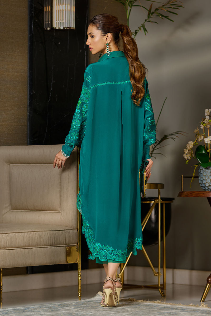 Wardha Saleem | Luxury Pret Traditional Wear | EMERALD - Riwayat-e-Khas