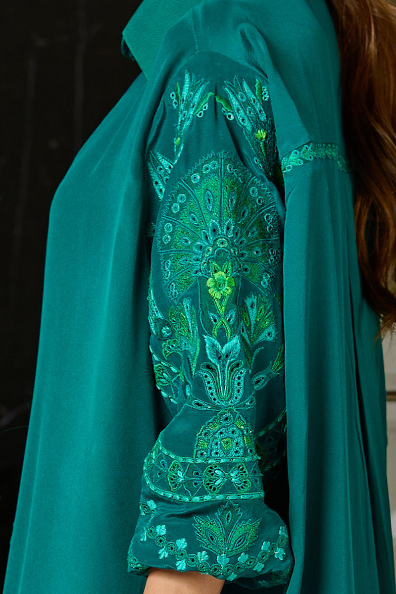 Wardha Saleem | Luxury Pret Traditional Wear | EMERALD - Riwayat-e-Khas