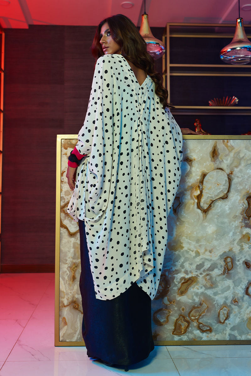 Wardha Saleem | Luxury Pret Fusion Wear | HOT SPOT?????? 3PC FORMAL DRAPE - Riwayat-e-Khas