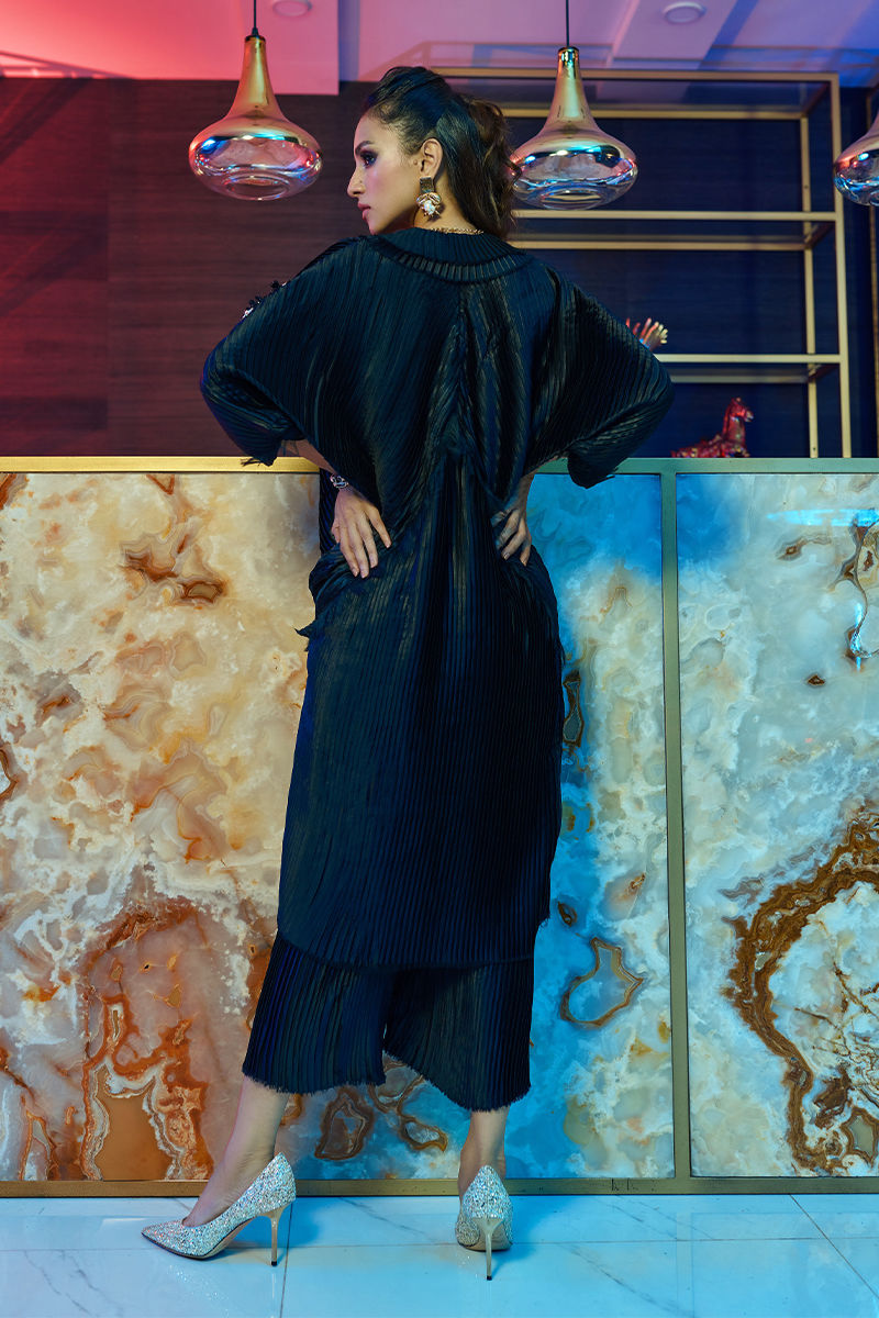 Wardha Saleem | Luxury Pret Fusion Wear | ENVY ?????? 3PC CORD SET - Riwayat-e-Khas
