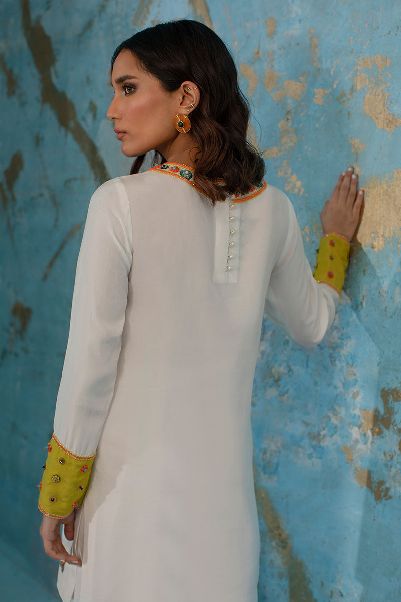 Wardha Saleem | Luxury Pret Fusion Wear | CALL ME NEON - Riwayat-e-Khas