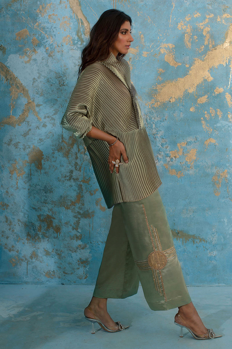 Wardha Saleem | Luxury Pret Fusion Wear | LUNA - Riwayat-e-Khas