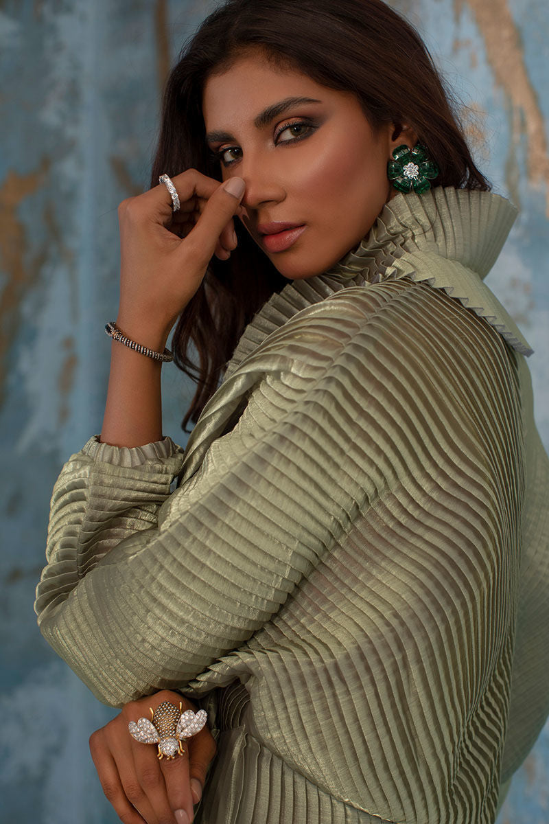 Wardha Saleem | Luxury Pret Fusion Wear | LUNA - Riwayat-e-Khas