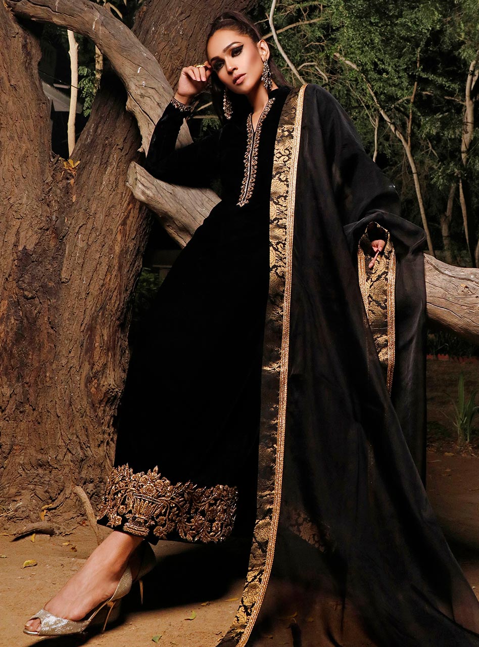 Zainab Chottani | Semi Formals | MYSTERIOUS SHADOW - Riwayat-e-Khas