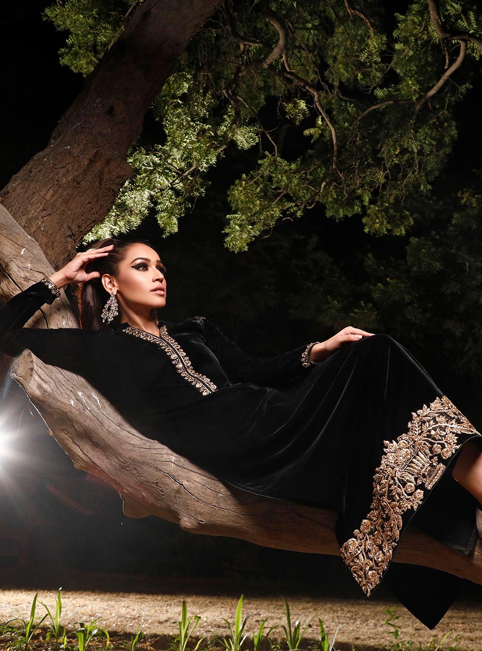 Zainab Chottani | Semi Formals | MYSTERIOUS SHADOW - Riwayat-e-Khas