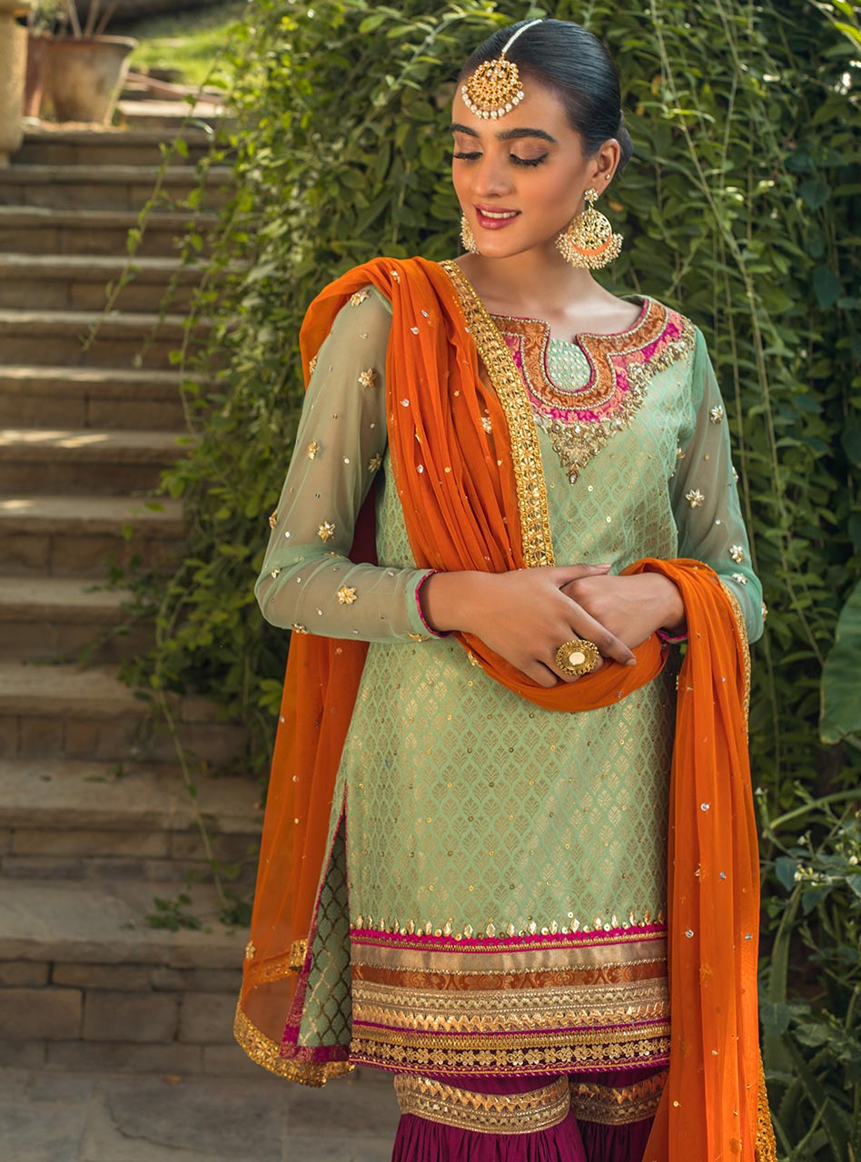 Zainab Chottani | Semi Formals | MEHAK - Riwayat-e-Khas