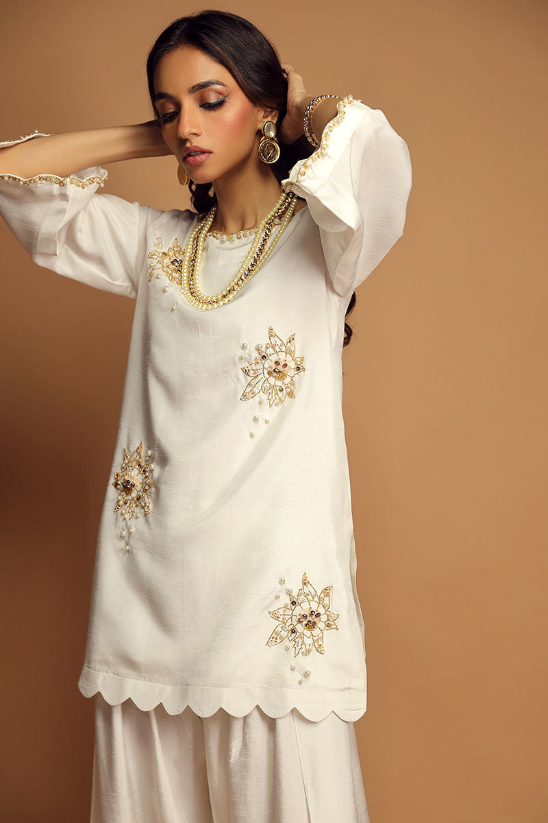 Wardha Saleem | Luxury Pret Traditional Wear | RIVIE RE (2PC) - Riwayat-e-Khas