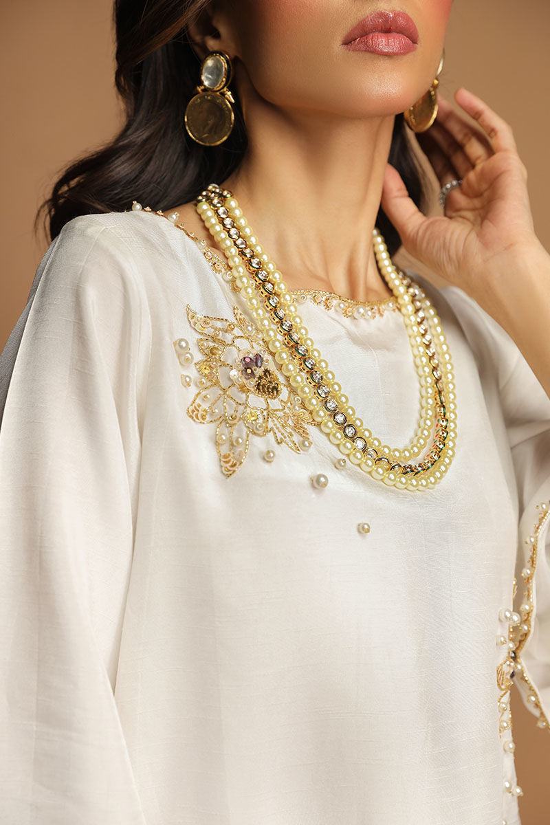 Wardha Saleem | Luxury Pret Traditional Wear | RIVIE RE (2PC) - Riwayat-e-Khas