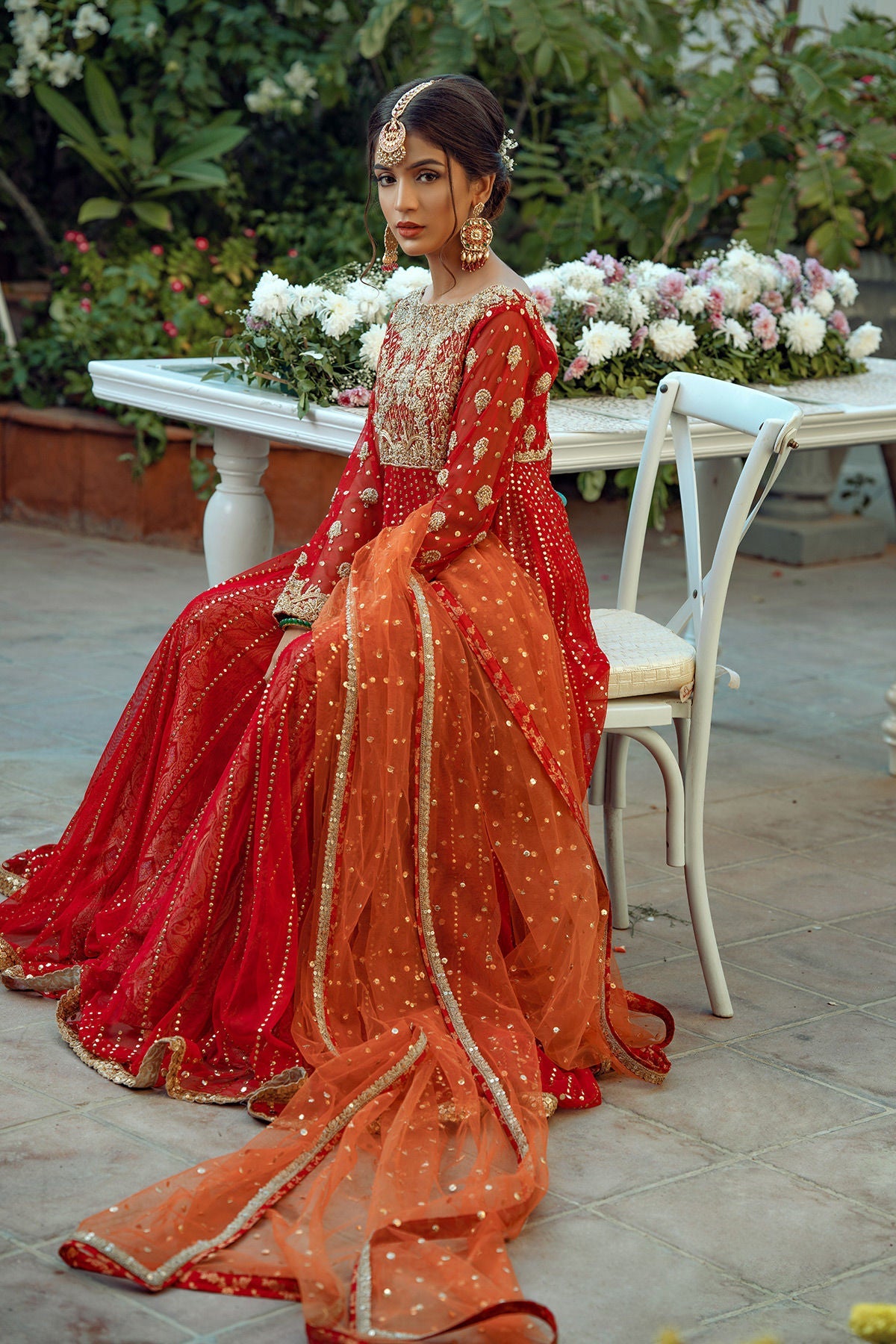 Annus Abrar | Festive Formal | Mira Crimson