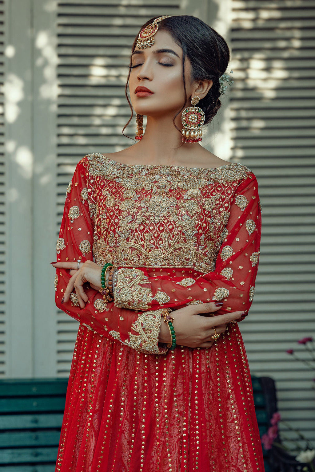 Annus Abrar | Festive Formal | Mira Crimson