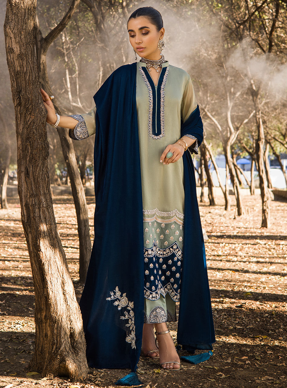 Zainab Chottani | Semi Formals | FEHYA - Riwayat-e-Khas