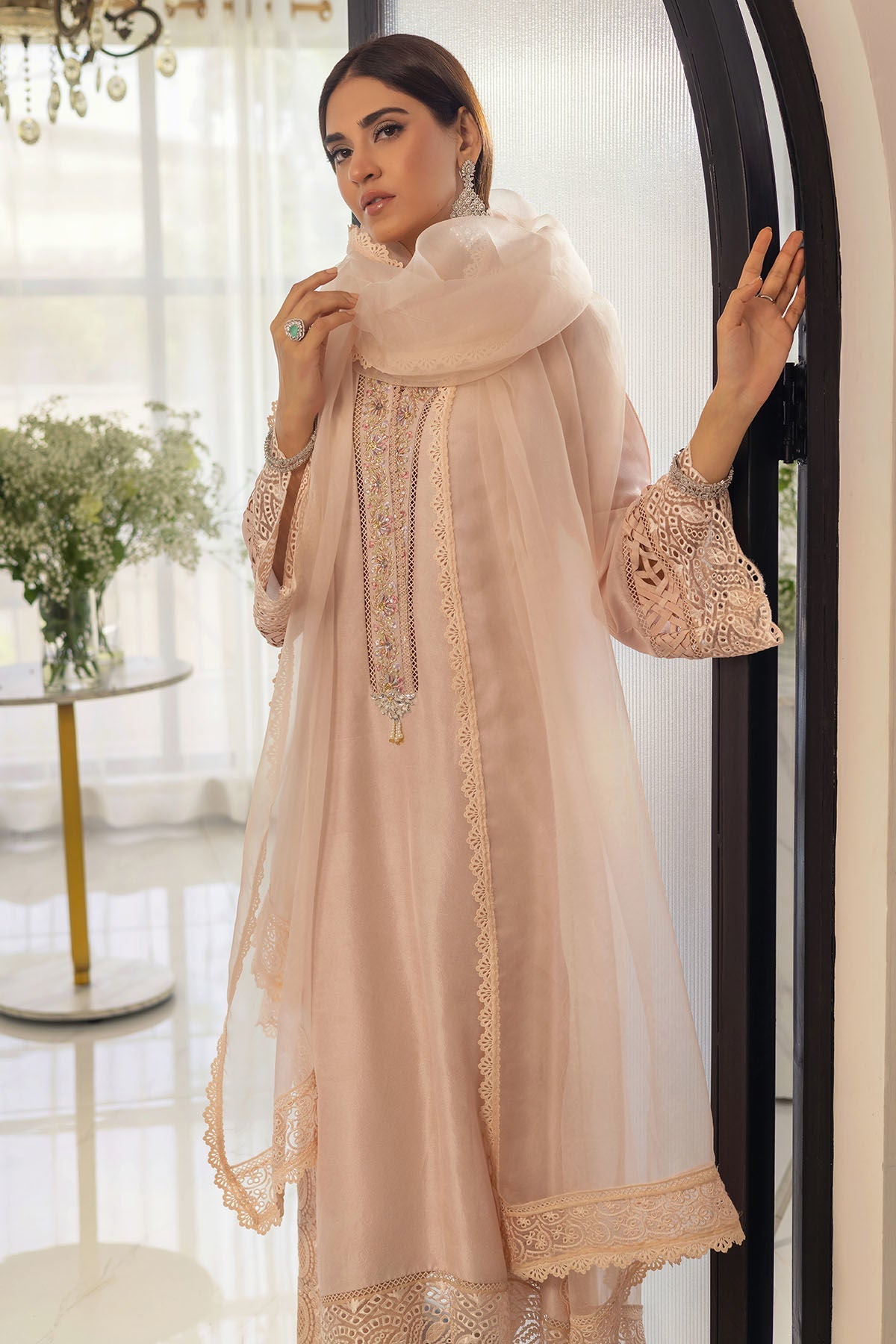 Annus Abrar | Designer Picks 24 | RAYLA SAND - SHIRT AND PANTS