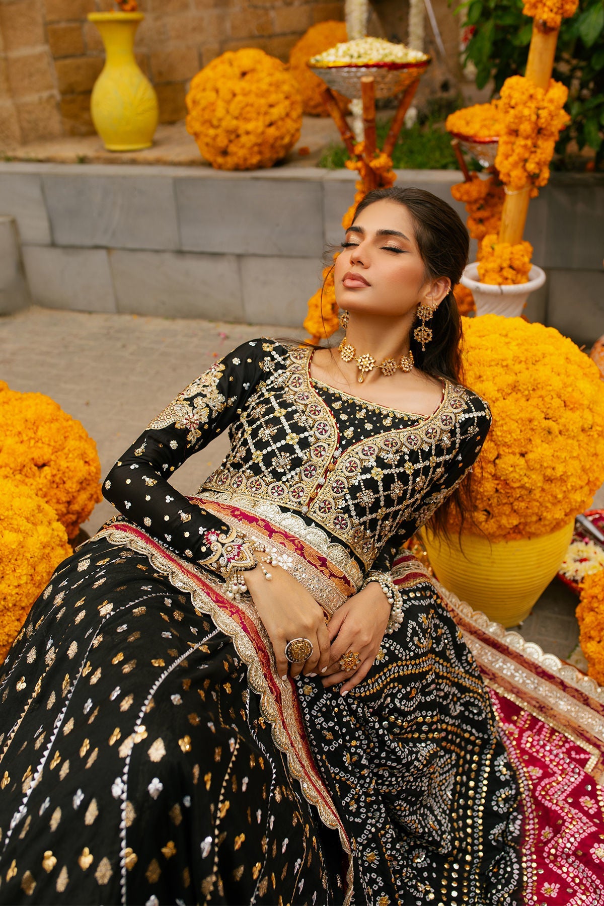 Annus Abrar | Festive Formal | Mehmil Kalidar