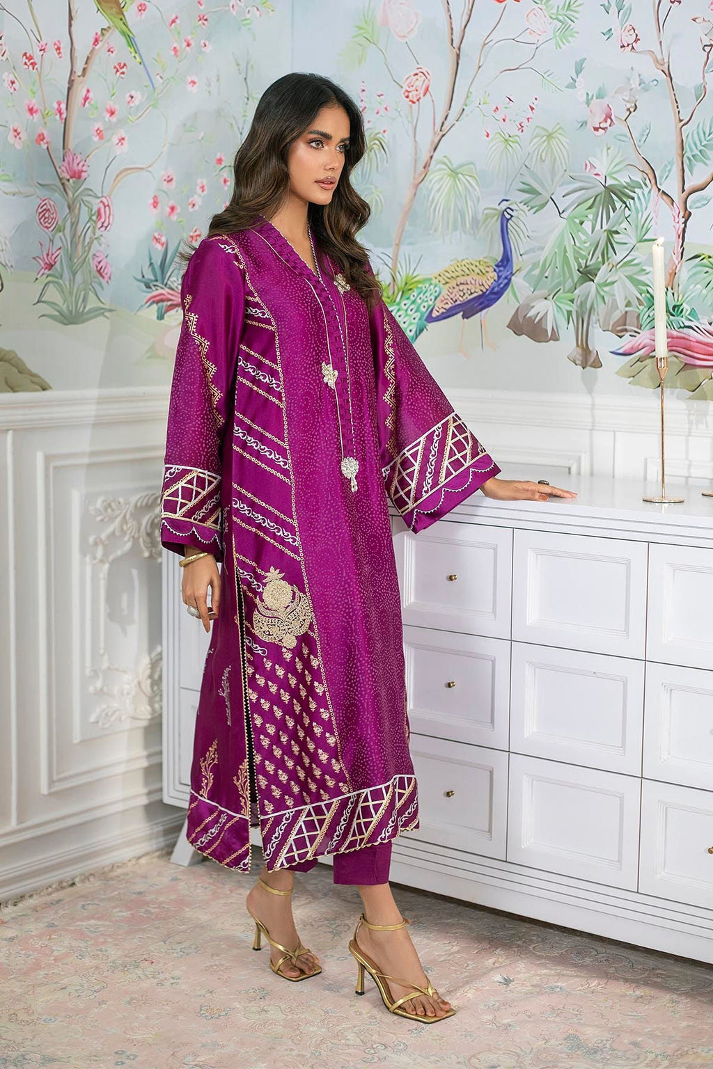 Annus Abrar | Sehr Eid Luxe | Emery - Violet