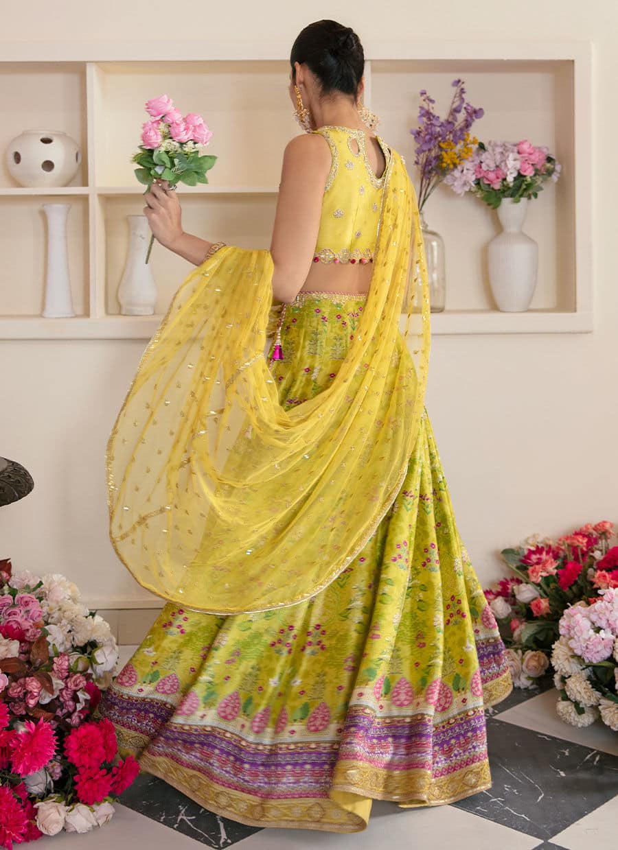Farah Talib Aziz | Mayna Festive Luxe | ELIKA LIME - House Of Anaya