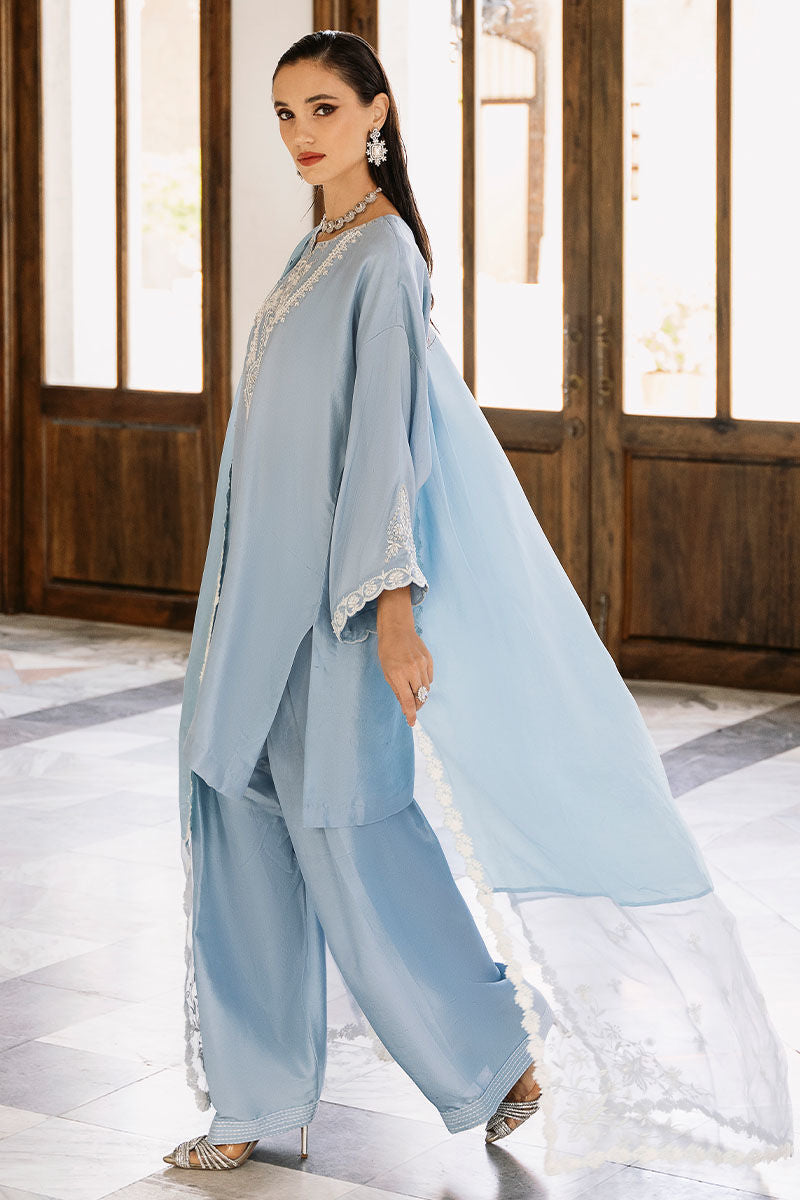 Ansab Jahangir | Luxe Pret Signature | Delphinium - House Of Anaya