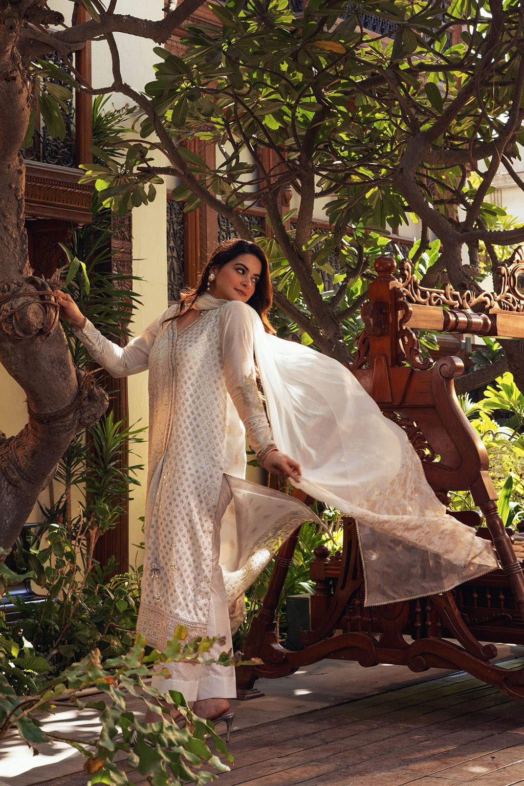 Annus Abrar | The Family Edit 26 | Emory - Shirt , Pants and Dupatta