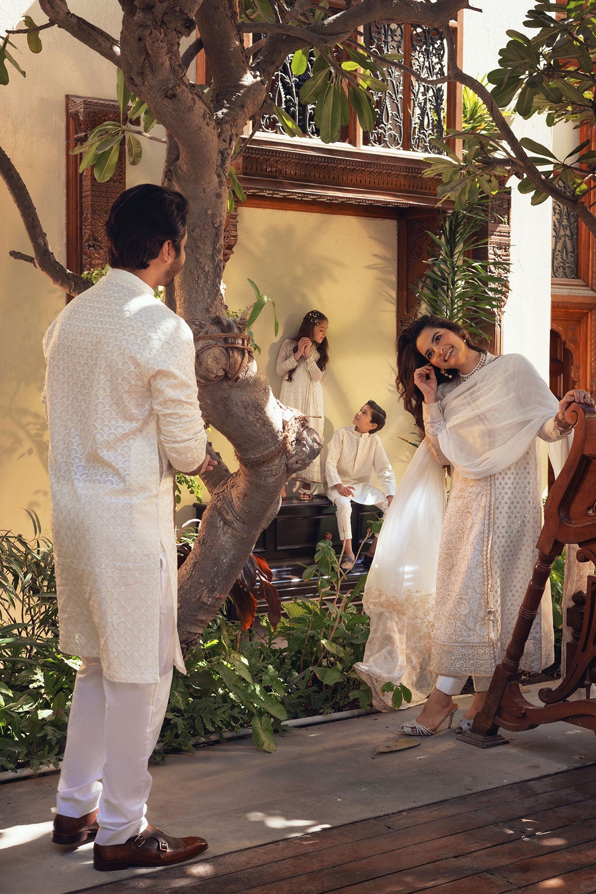 Annus Abrar | The Family Edit 26 | Emory - Shirt , Pants and Dupatta