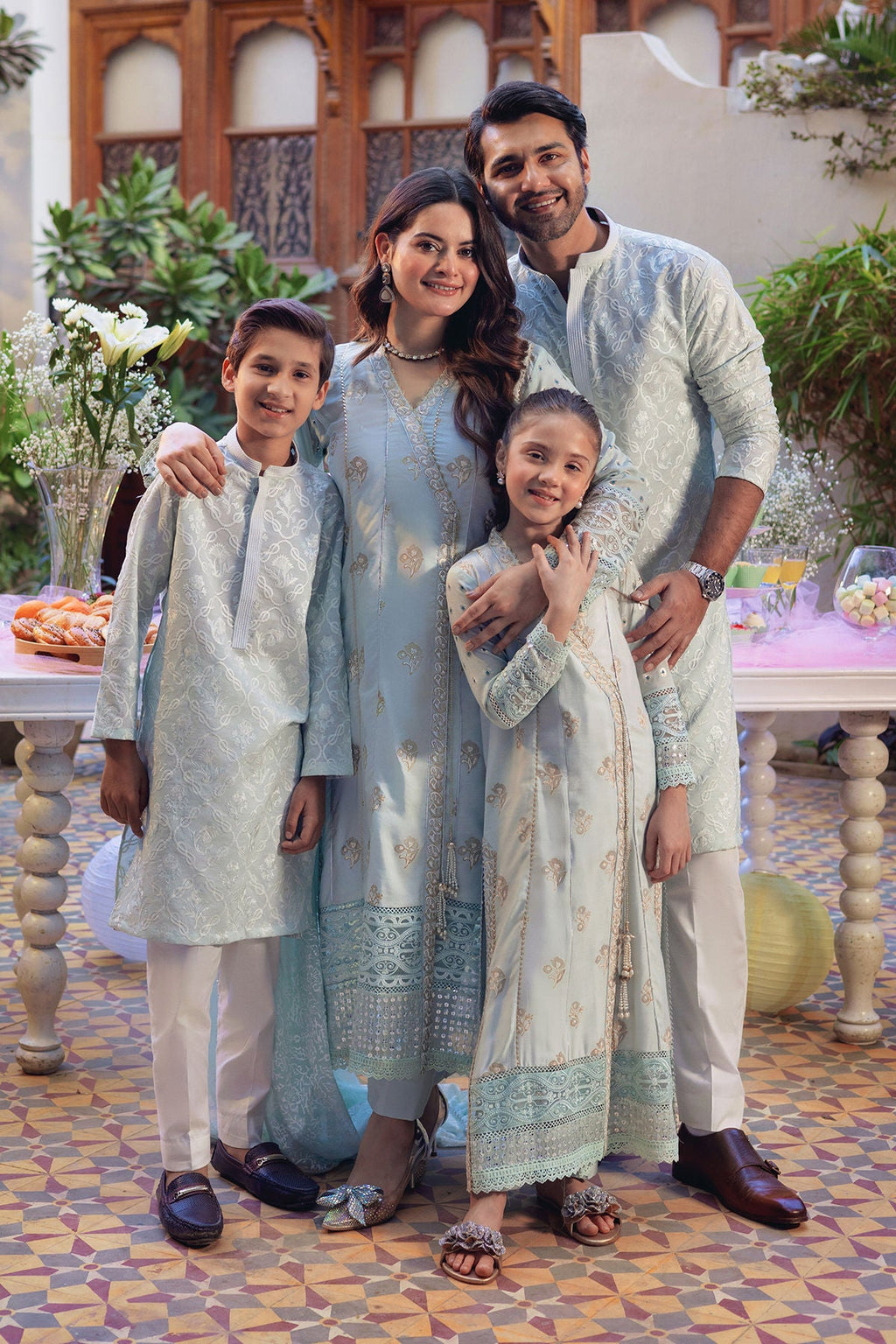 Annus Abrar | The Family Edit 26 | Amora - Shirt, Pants and Dupatta