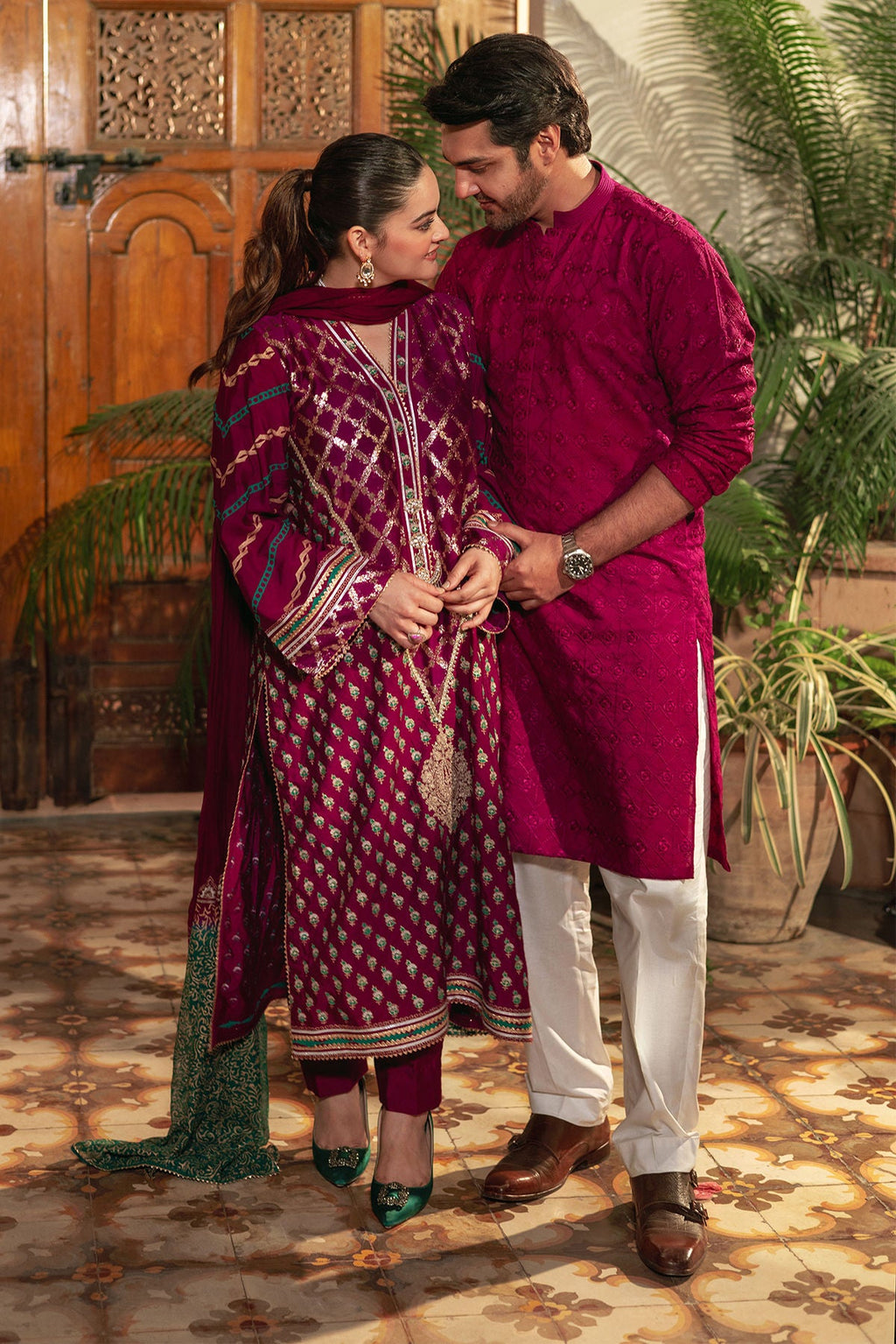 Annus Abrar | The Family Edit 26 | Serena - Shirt, Pants and Dupatta
