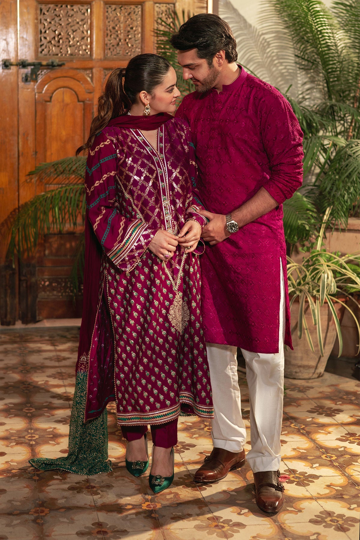 Annus Abrar | The Family Edit 26 | Serena - Shirt, Pants and Dupatta
