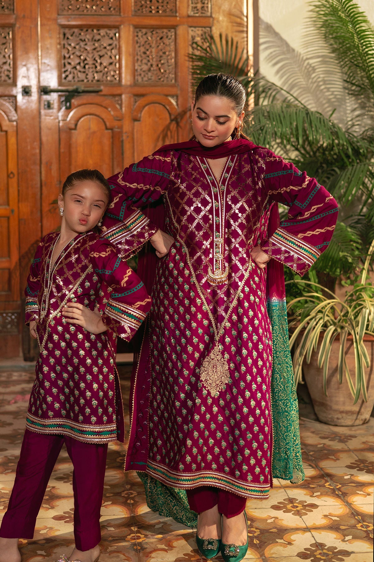 Annus Abrar | The Family Edit 26 | Serena - Shirt, Pants and Dupatta