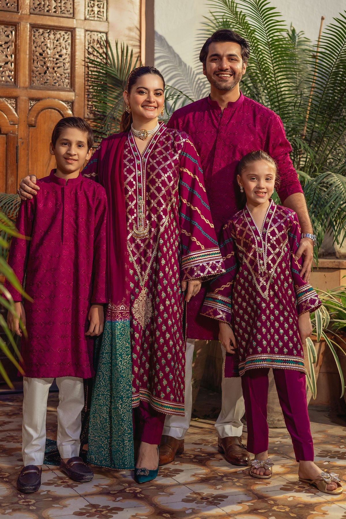 Annus Abrar | The Family Edit 26 | Serena - Shirt, Pants and Dupatta