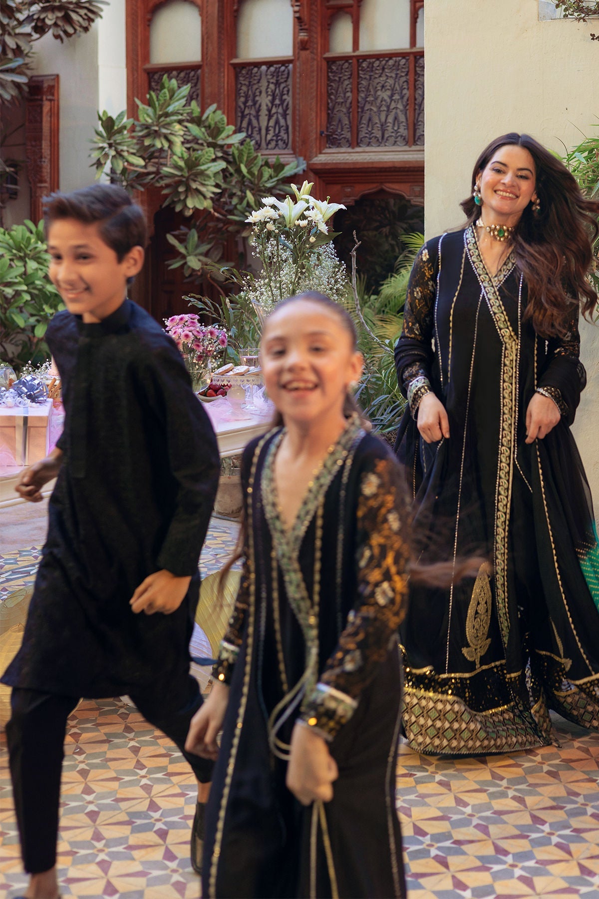 Annus Abrar | The Family Edit 26 | Alela - Shirt , Pants and Dupatta