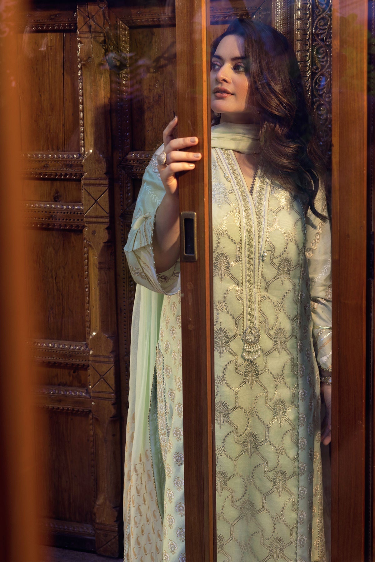 Annus Abrar | The Family Edit 26 | Sera - Shirt, Pants and Dupatta