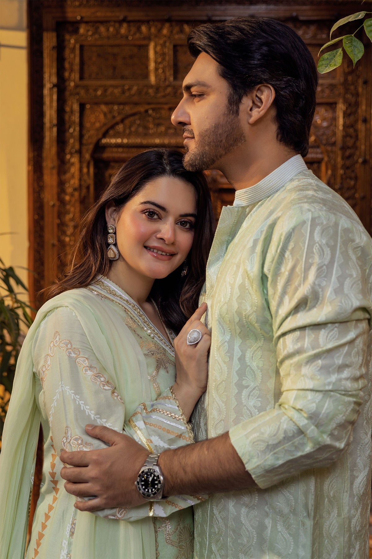 Annus Abrar | The Family Edit 26 | Sera - Shirt, Pants and Dupatta