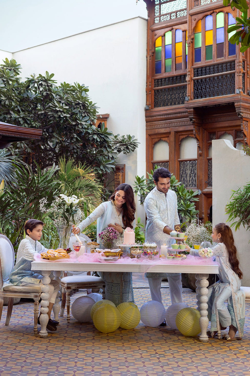 Annus Abrar | The Family Edit 26 | Amora - Shirt, Pants and Dupatta