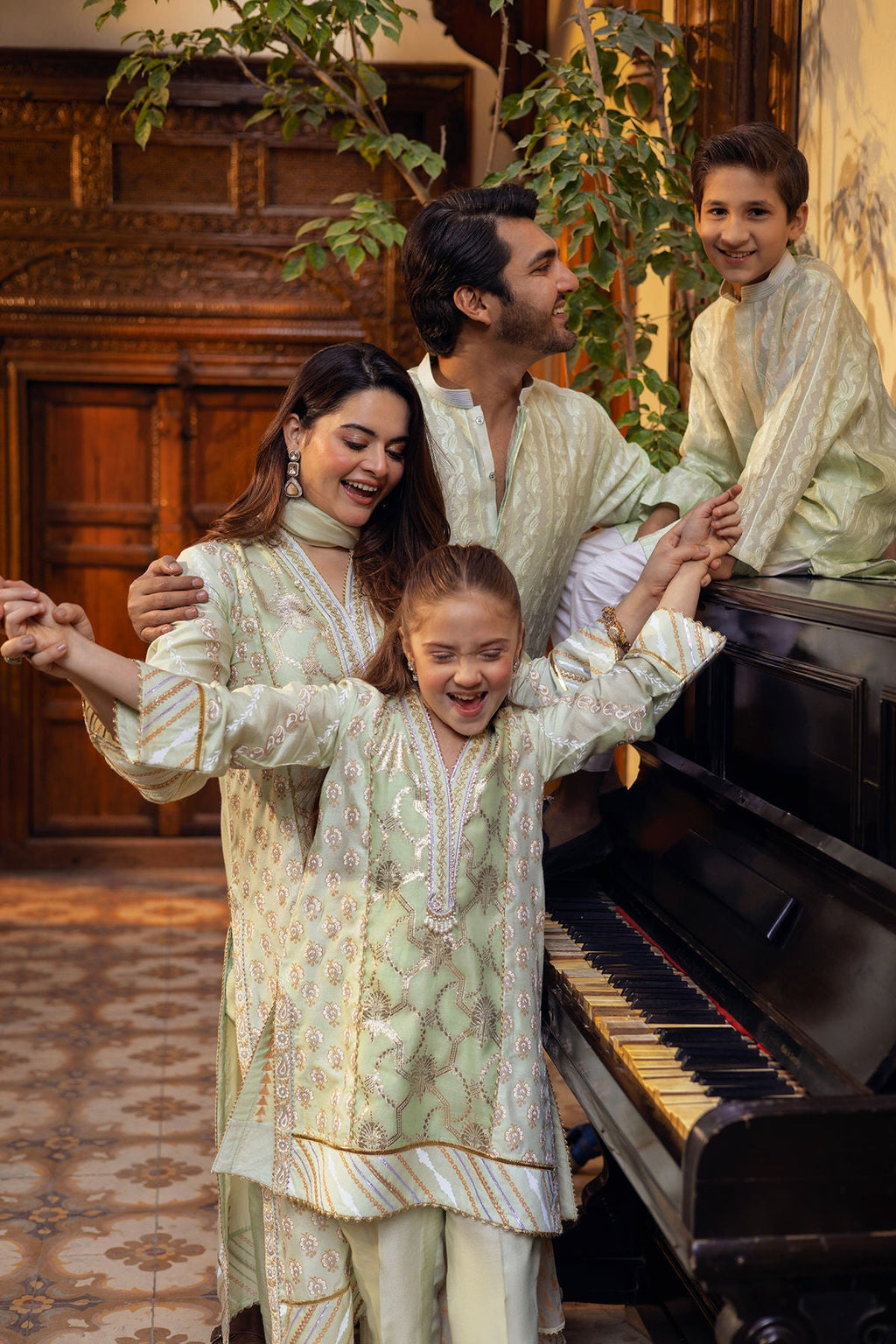 Annus Abrar | The Family Edit 26 | Sera - Shirt, Pants and Dupatta