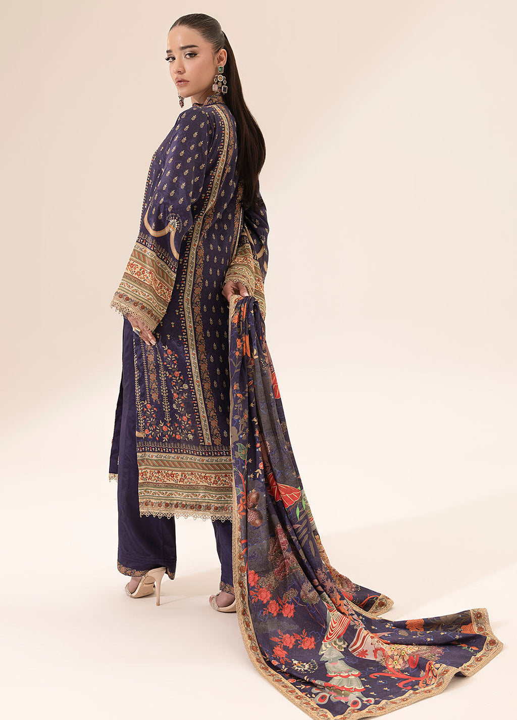 Sahane | Suay Silk Handwork Edit | CT-15006 ETHER - SUAY - Riwayat-e-Khas