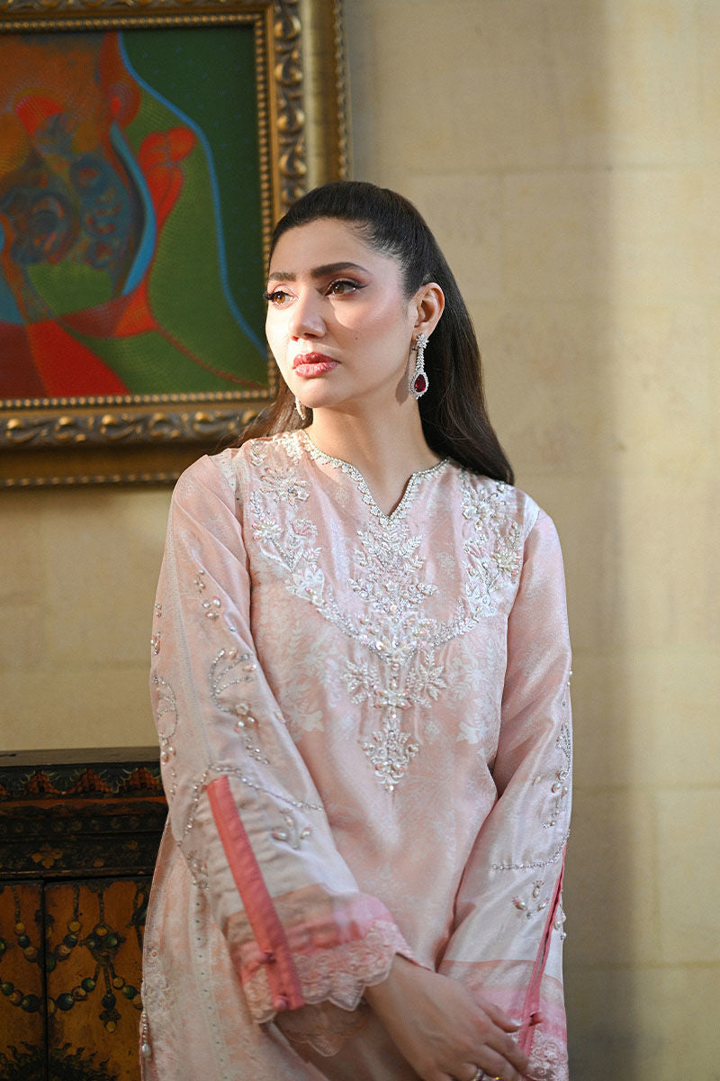 Ansab Jahangir | Digital Silk | Camira Shirt and Dupatta