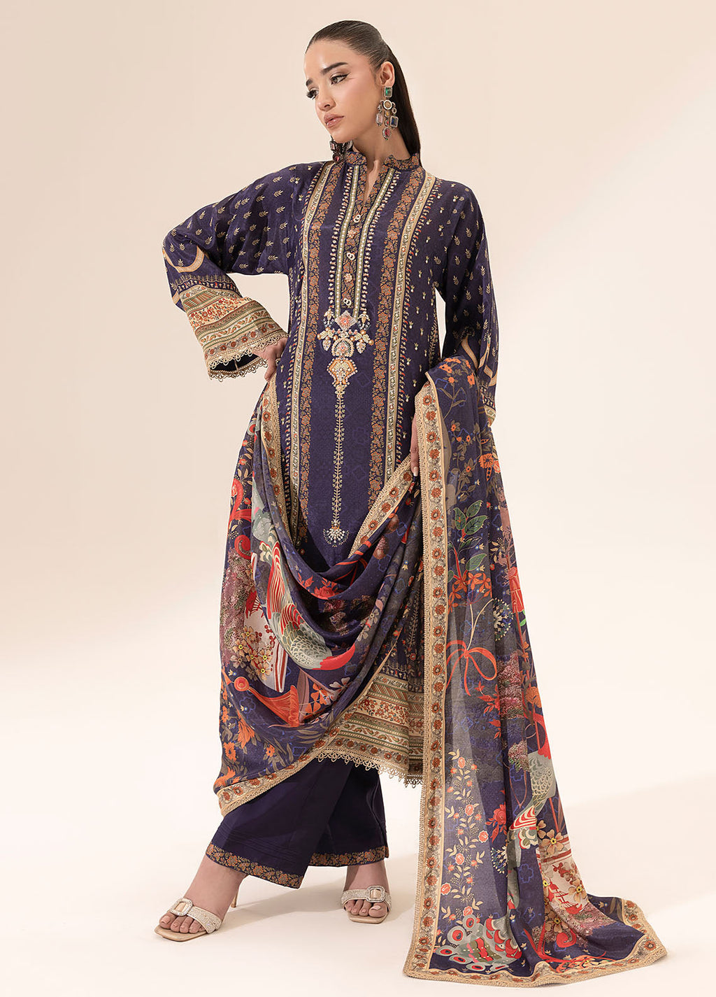 Sahane | Suay Silk Handwork Edit | CT-15006 ETHER - SUAY - Riwayat-e-Khas
