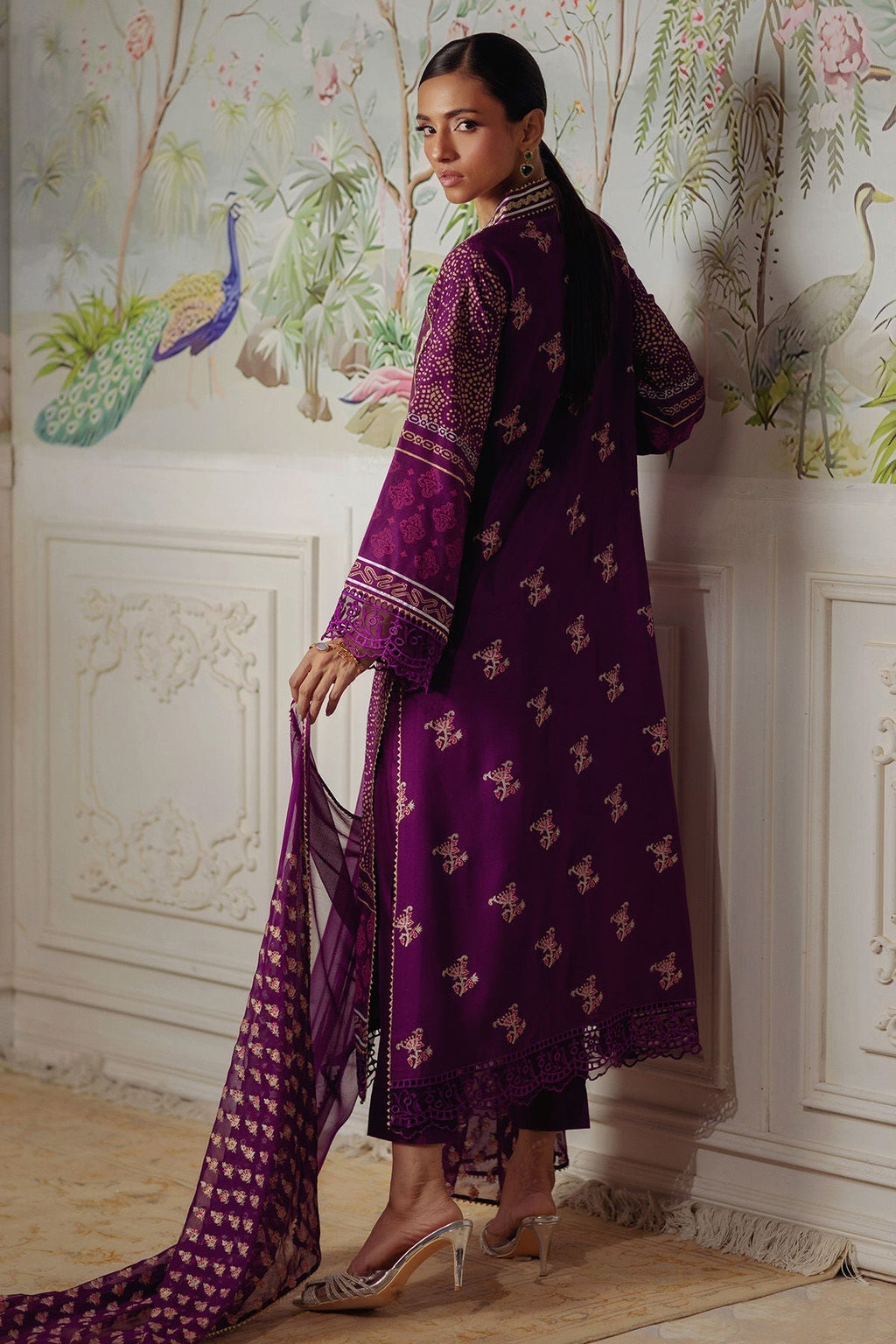 Annus Abrar | Elemental Festive | Hurmia (Shirt, Pants and Dupatta)