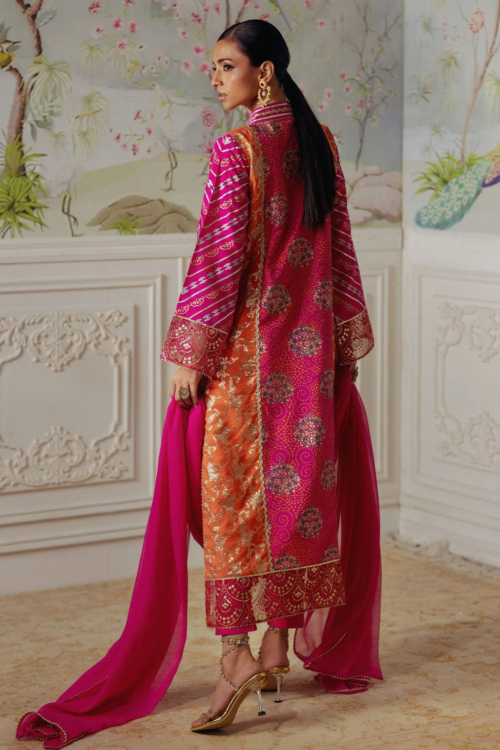 Annus Abrar | Elemental Festive | Rumniya (Shirt, Pants and Dupatta)