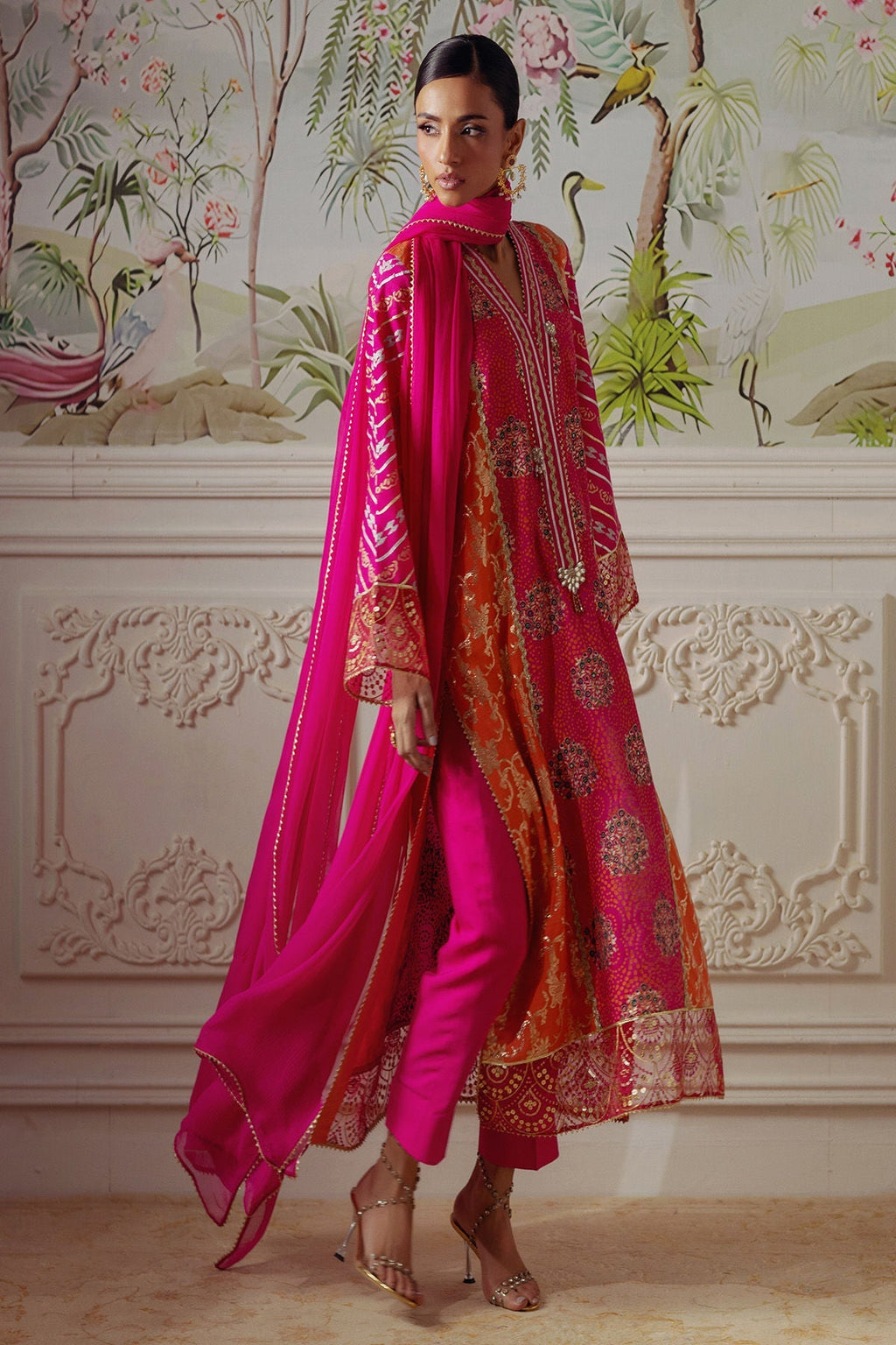Annus Abrar | Elemental Festive | Rumniya (Shirt, Pants and Dupatta)