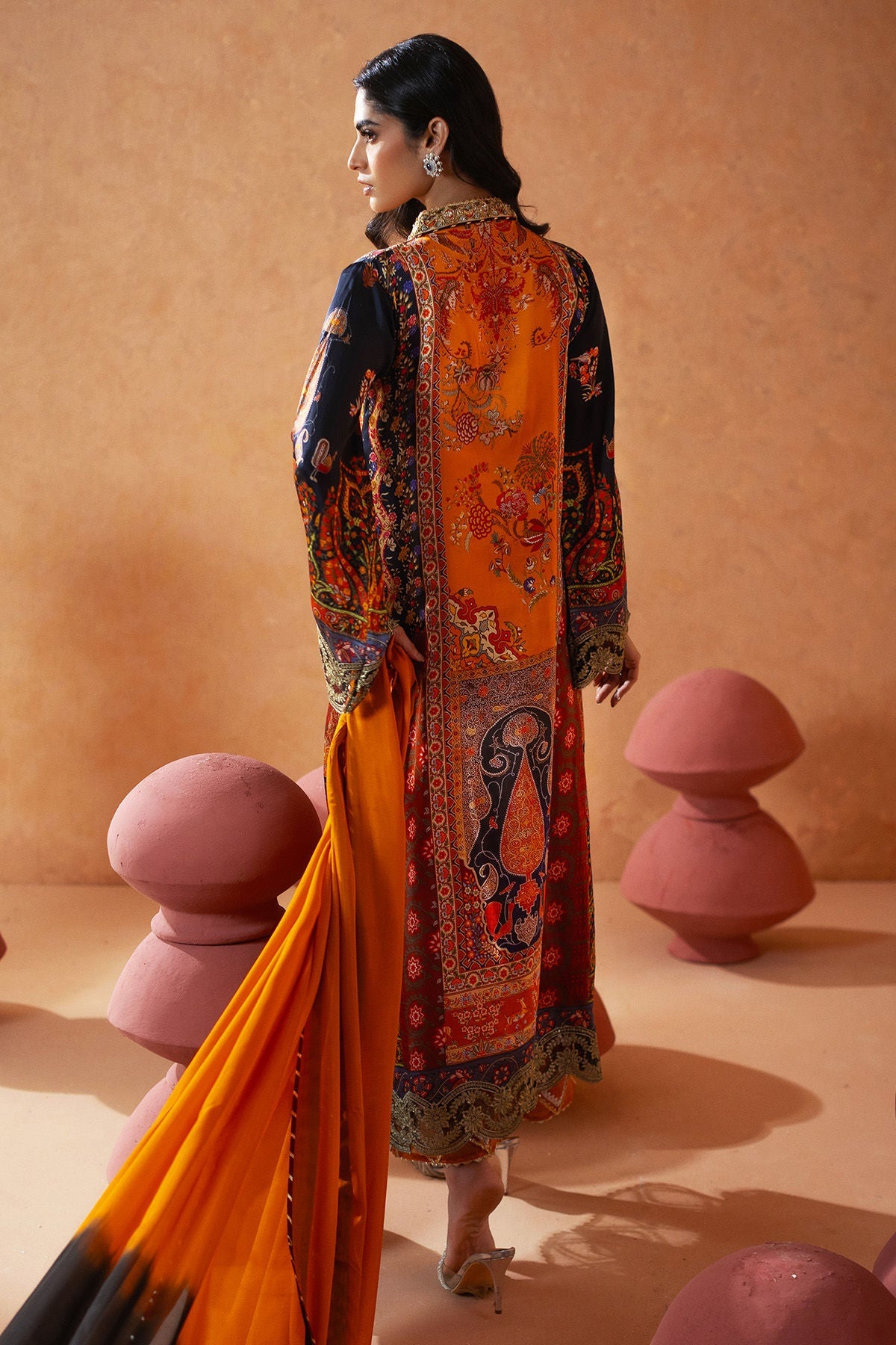 Annus Abrar | Lima Luxe Silk | Hiral (Shirt and Dupatta)