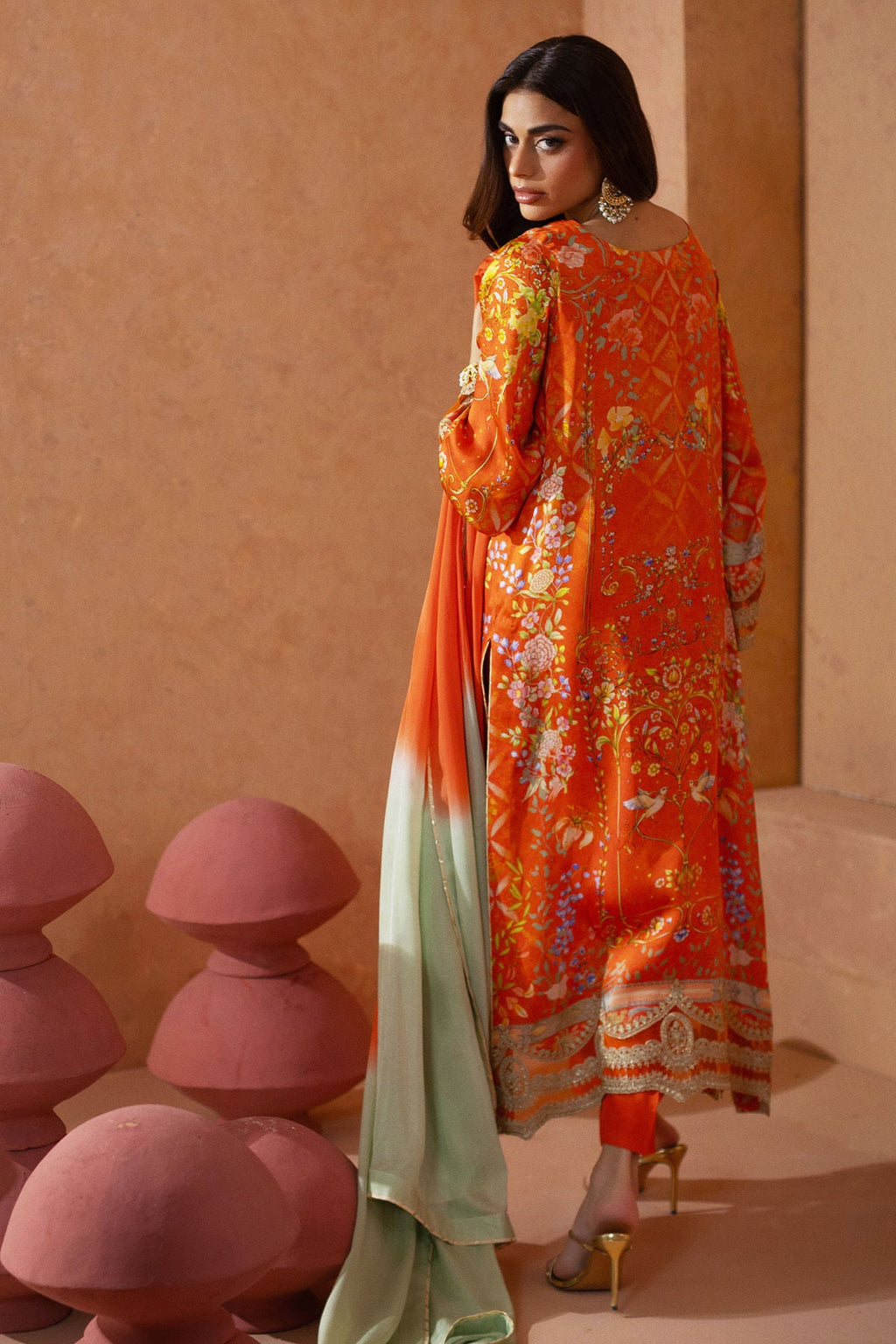 Annus Abrar | Lima Luxe Silk | Urisha (Shirt, Pants and Dupatta)