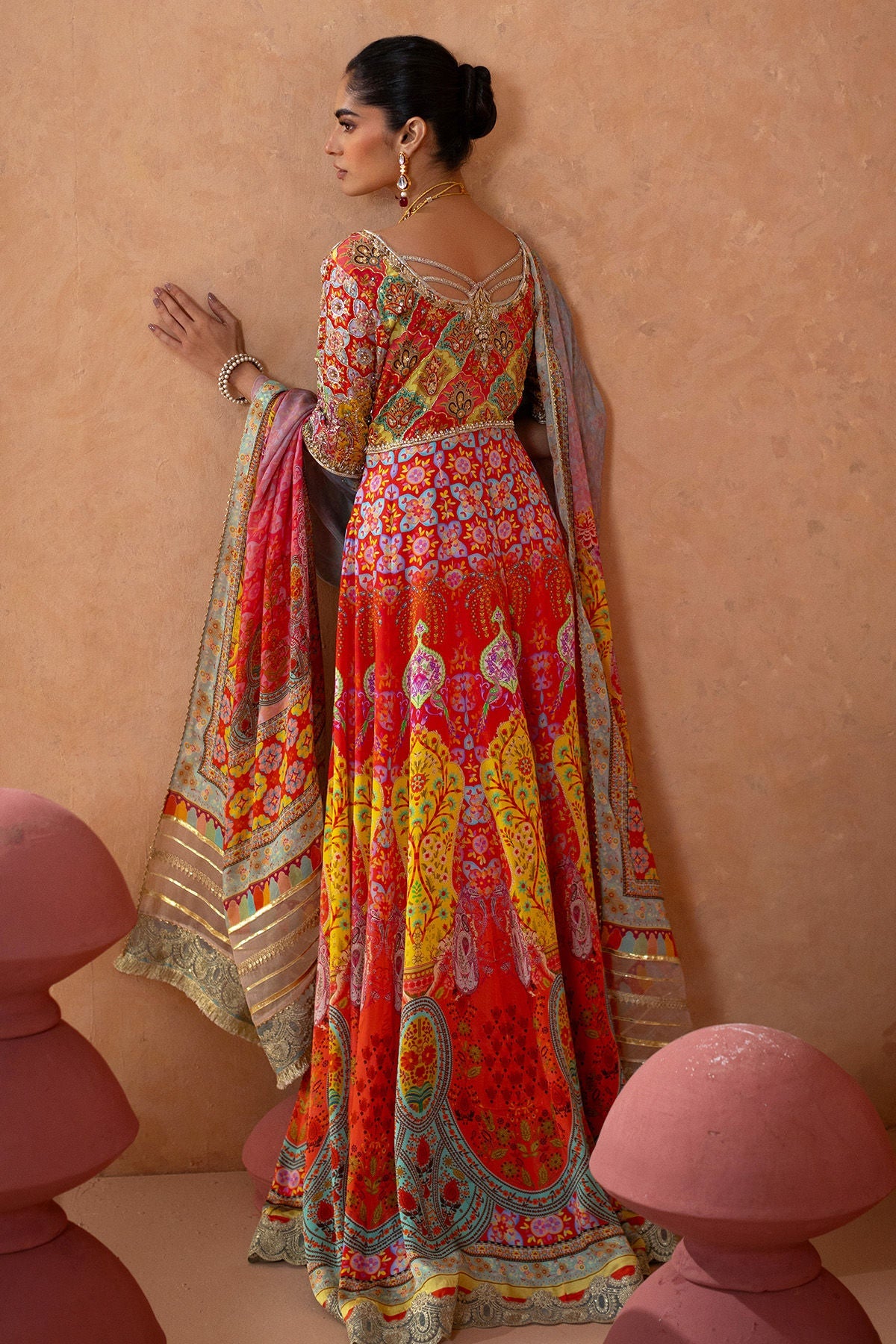 Annus Abrar | Lima Luxe Silk | Aneera Kalidar (Kalidar, Pants and Dupatta)