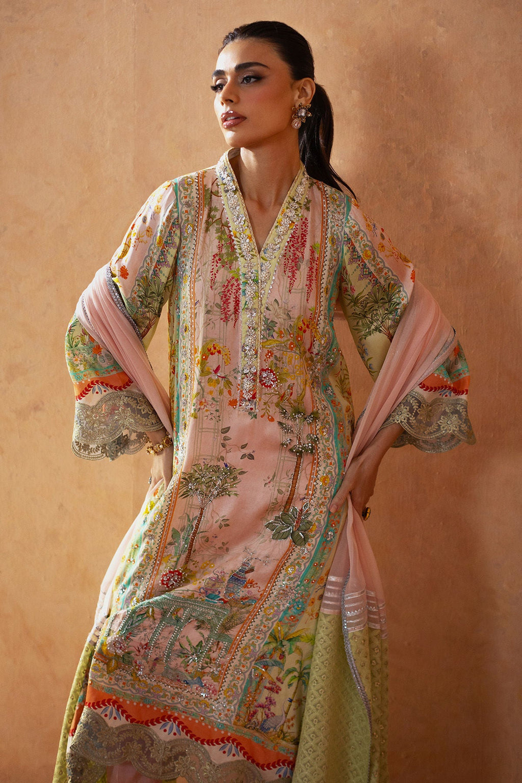 Annus Abrar | Lima Luxe Silk | Eira (Shirt and Pants)
